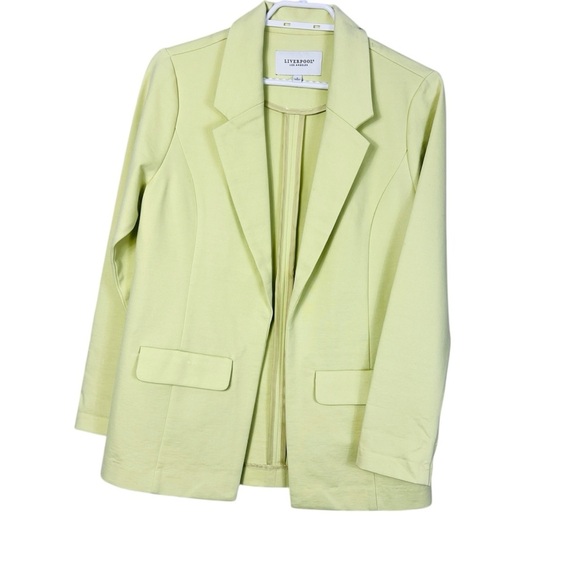Liverpool Los Angeles Boyfriend Lemon Grass Blazer with Princes Dart women S - Picture 5 of 16